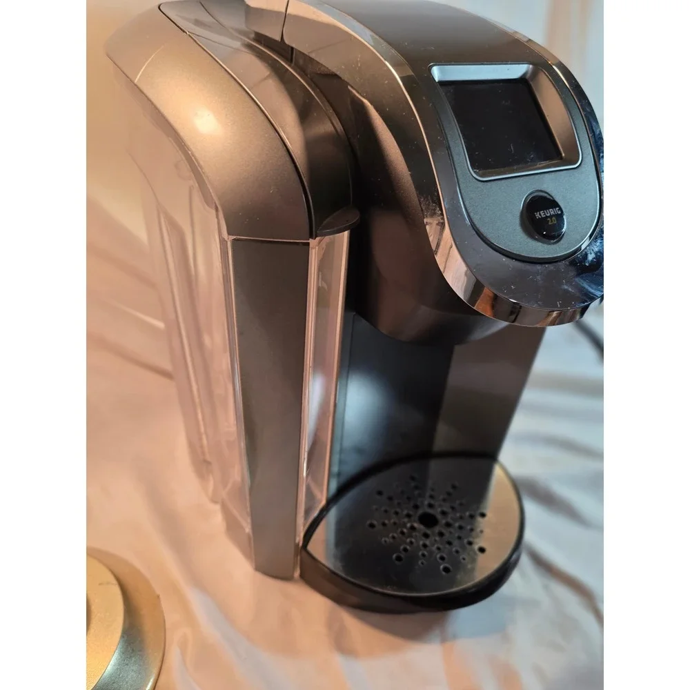 Keurig 2.0 K400 Series Coffee Maker Single Serve Carafe Brewer Charcoal Gray